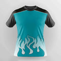 Simple Fashion Quick Dry Sports T Shirts Summer Casual Short Sleeve 3D Printed T-shirts Loose Breathable Running Badminton Tees