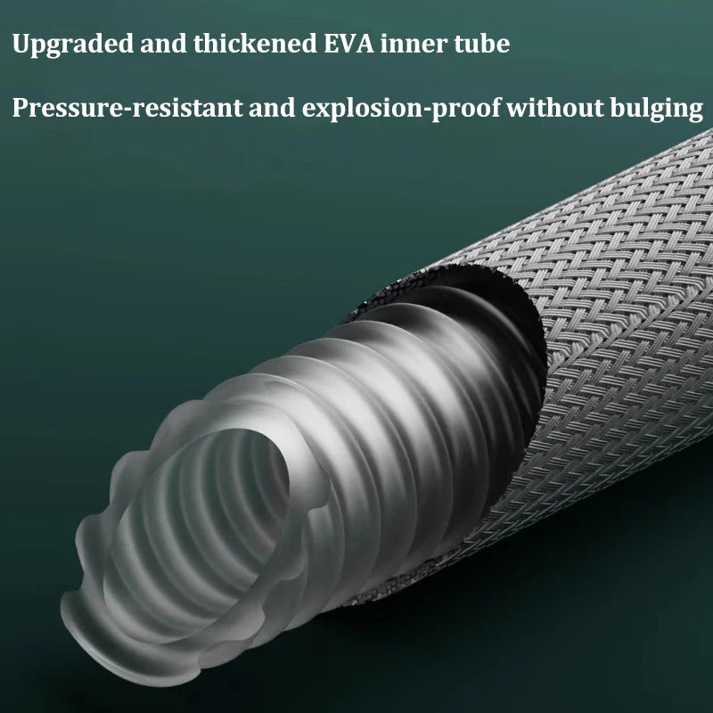 Nylon Rope Braided Shower Pipe 4 Points Universal Water Pipe Hot And Cold Shower Head Explosion-proof Connecting Pipe
