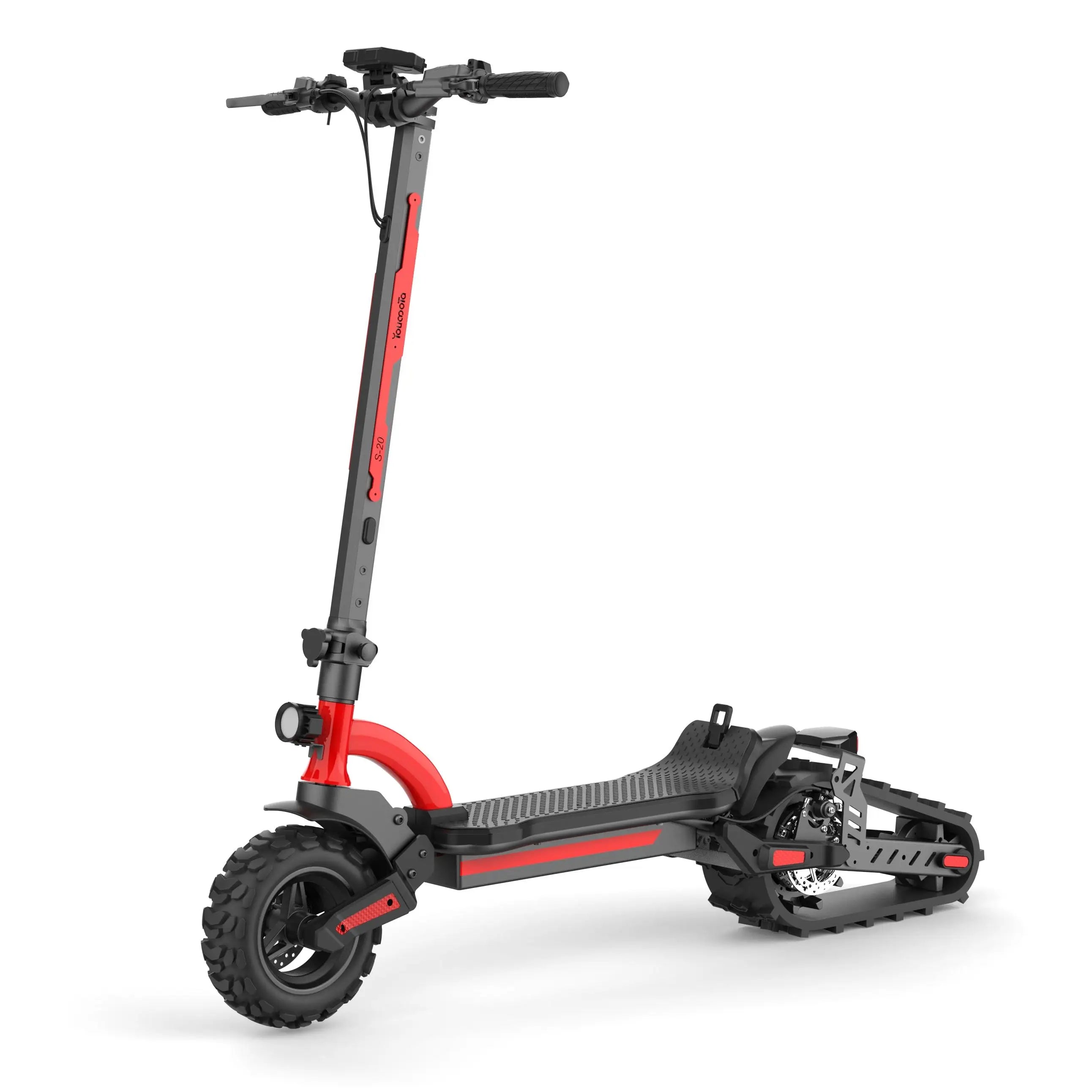 3-in-1(All-Terrain mode+Road mode+Ski mode) Snow Scooter 2000W 48V20Ah Snow Sled E-Scooter Sleigh Wheel Electric Scooter