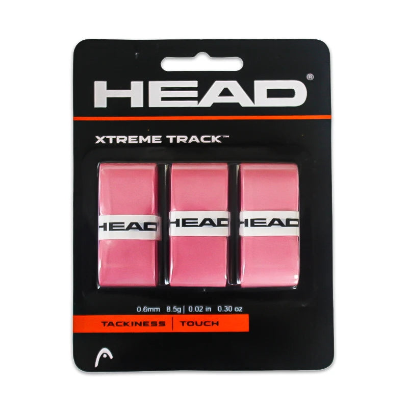 3pcs HEAD Tennis Racket Overgrip Sweat Band Absorption Grip PU Badminton Racket Handle Grip Tennis Griptape Padel Racket Grip