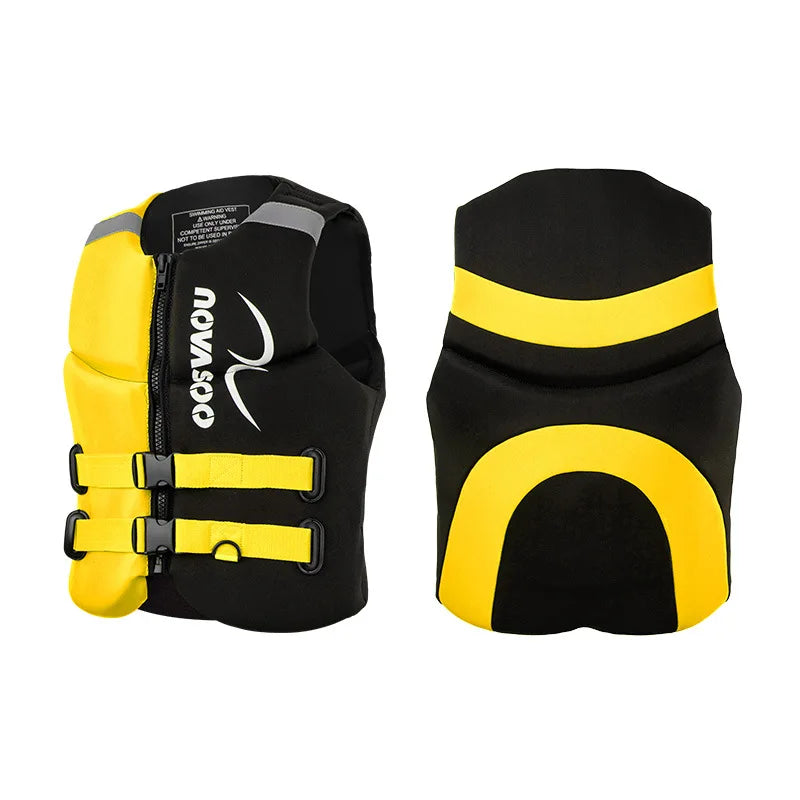 Professional Swimming Life Jacket Large Buoyancy Water Ski Vest Anti-collision Rafting Surfing Various Water Sports for Adults