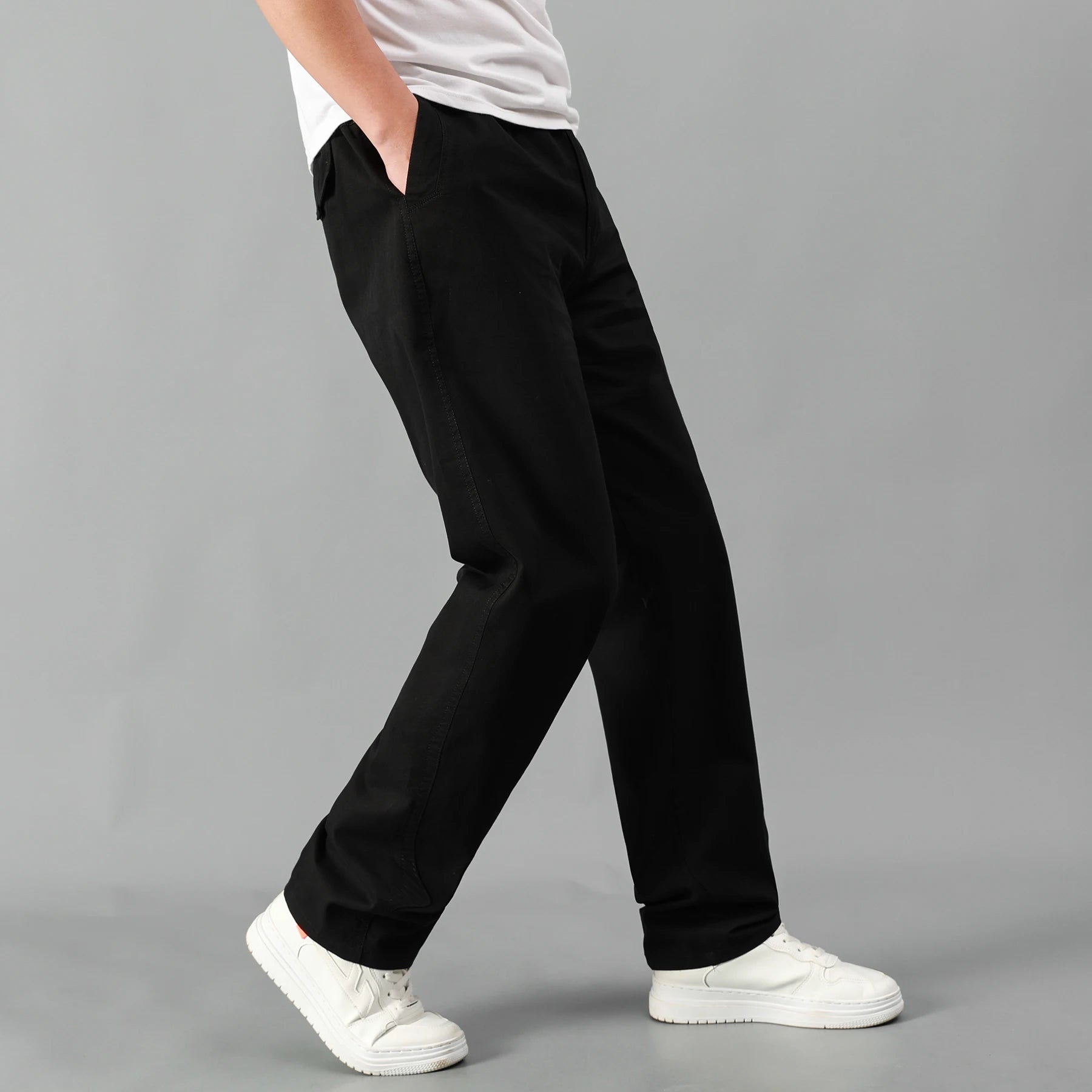 Men's Cargo Pants Summer Spring Cotton Workwear Large Size 6XL Casual Climbing Joggers Sweatpants Hombre Autumn Work Trousers