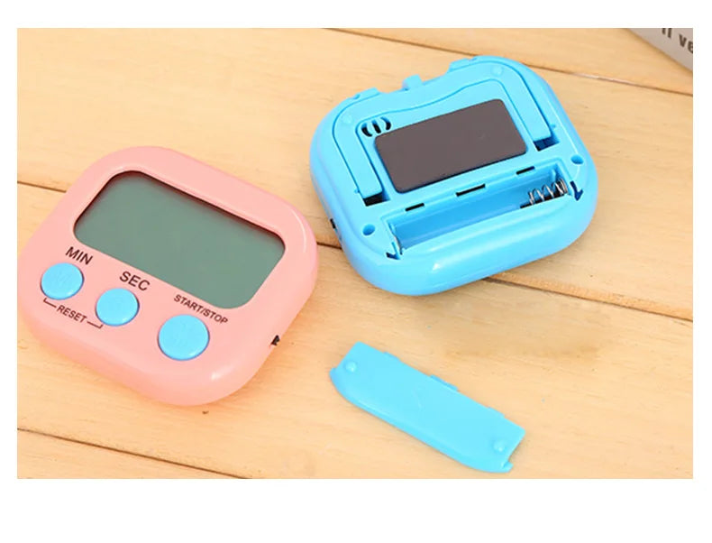 Timer Digital Chronometers For Cooking Egg Study Classroom Kids Countdown Clock Kitchen Gadgets Utensil Accessories Stopwatch