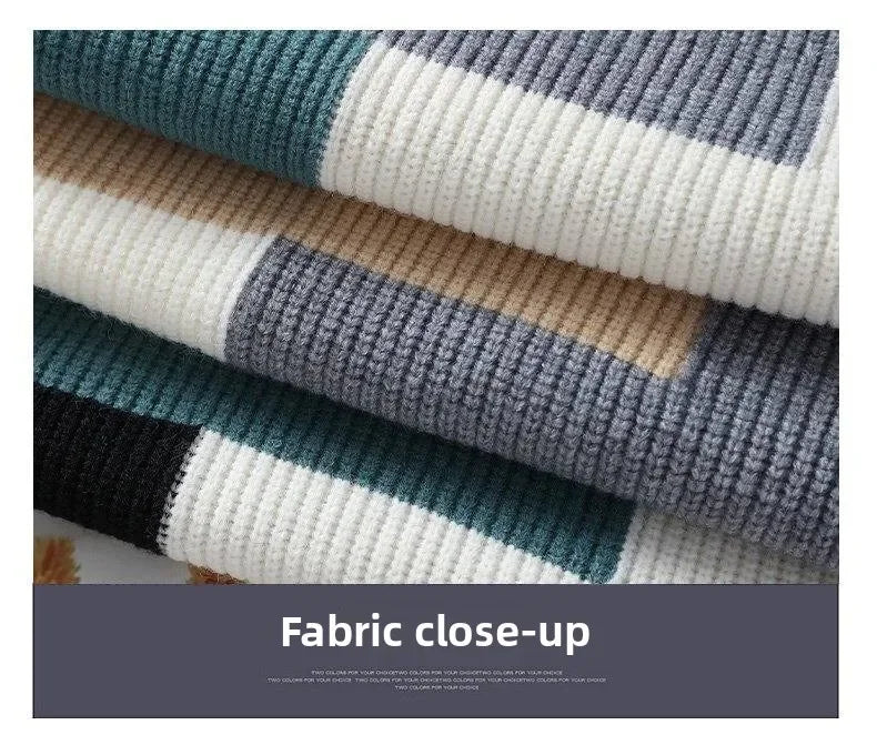 Sweater, Outdoor, Fishing, Fashionable, for Men, Trendy, Cycling, Versatile, for Sport, for Travel, for Leisure, Knitted Sweater