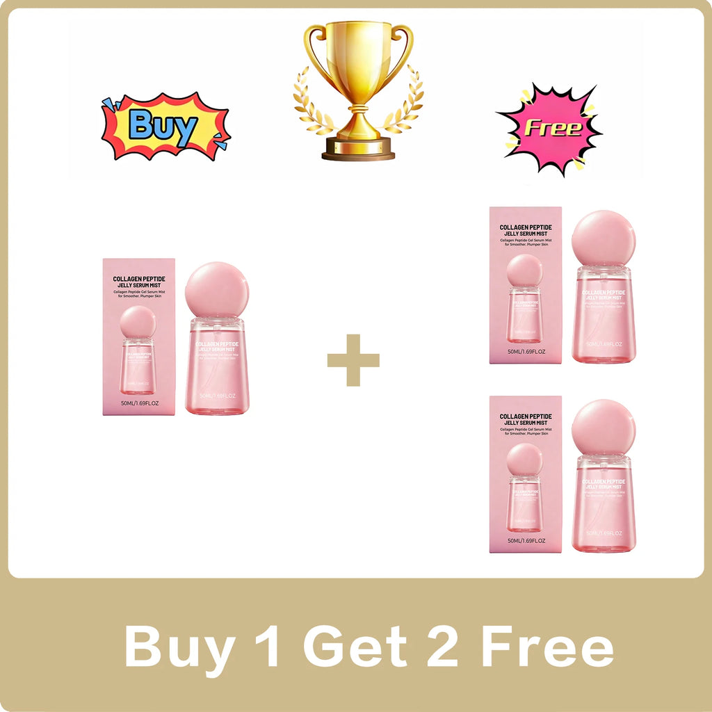 Brightening Collagen Peptide Skin Mist Hydrate Nourish Facial Skin Pre Makeup Primer Refreshing Smooth Soft Skin Beauty Care