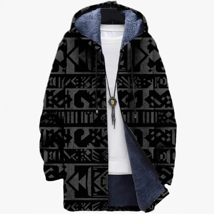 Spring Men's Trend Lapel Chenille Woolen Coat Woolen Coat