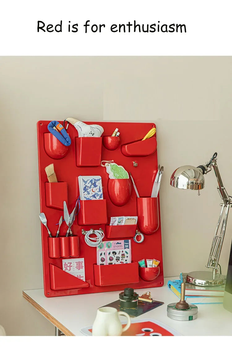 Wall Holder Offices Kitchens Organizer Desktop Shelf Nordic Wall Storage Rack Organiser For Workshops Bathrooms Children's Rooms