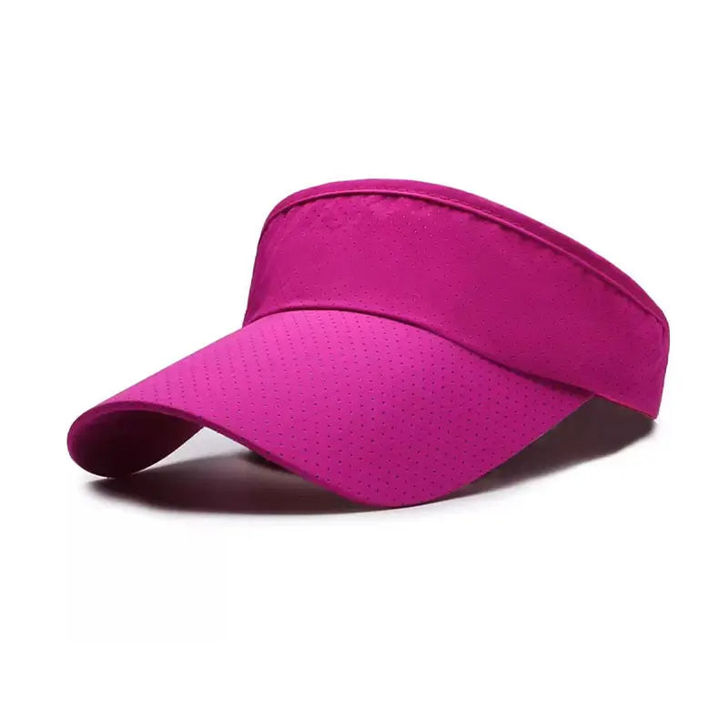 New Unisex Sun Hat with Open Top, Sun Protection, Outdoor Versatile Solid Color