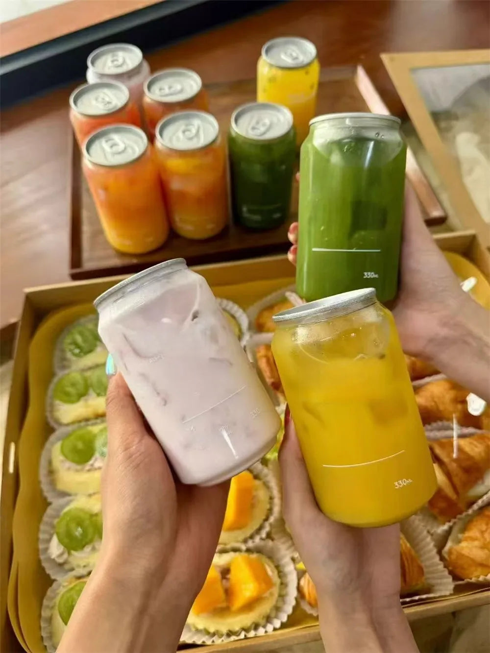 Automatic Juice Cup Drinks Sealing Machine Can Sealing Machine Jar Sealing Machine Non Rotary Plastic Tin Jar Beer Cans Seamer