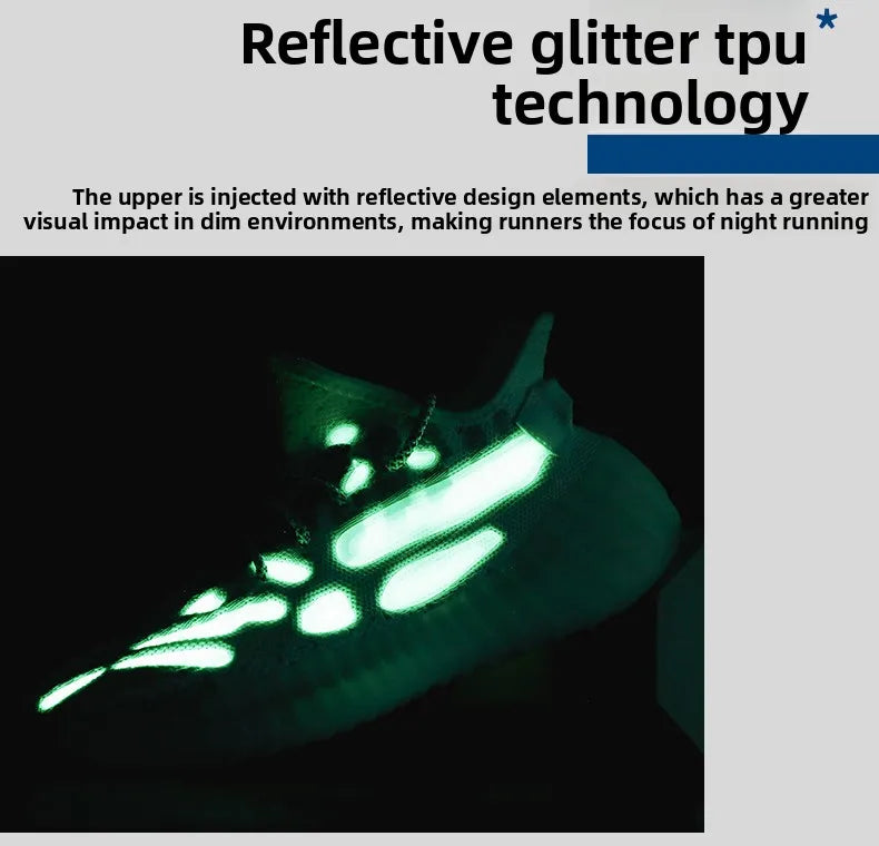 New Autumn-style Boyfriend Mesh Shoes, Breathable Casual Sports Shoes, Popcorn Sole Lightweight Running Shoes