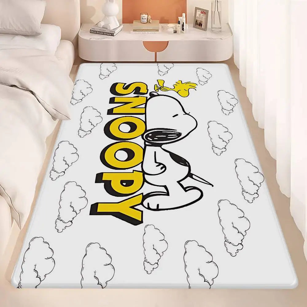 S-Snoopy Cartoon Kitchen Mat Cheaper Anti-slip Modern Living Room Balcony Printed Modern Home Decor