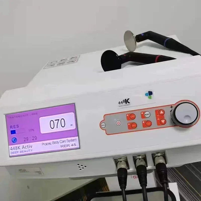 2026 new CET RET Thermal System Indiba Tecar Intelligent Diathermy Machine Physiotherapy 448khz ER45 Body Shaper