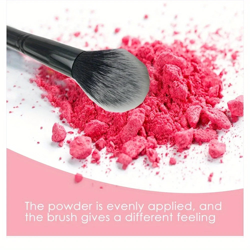 Makeup Brushes Double Ended Contour Brush Sculpting Foundation Concealer Powder Blush Brush Liquid Cream Women Cosmetic Tool