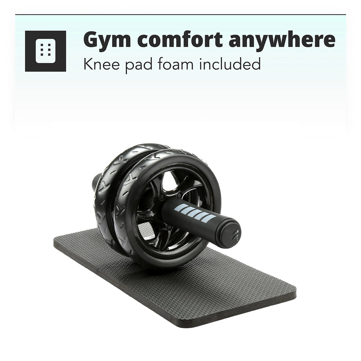 AB Roller Wheel Roller Keep Fit Wheels Home Crunch Artifact No Noise Abdominal Training Equipment for Gym Strength Workouts
