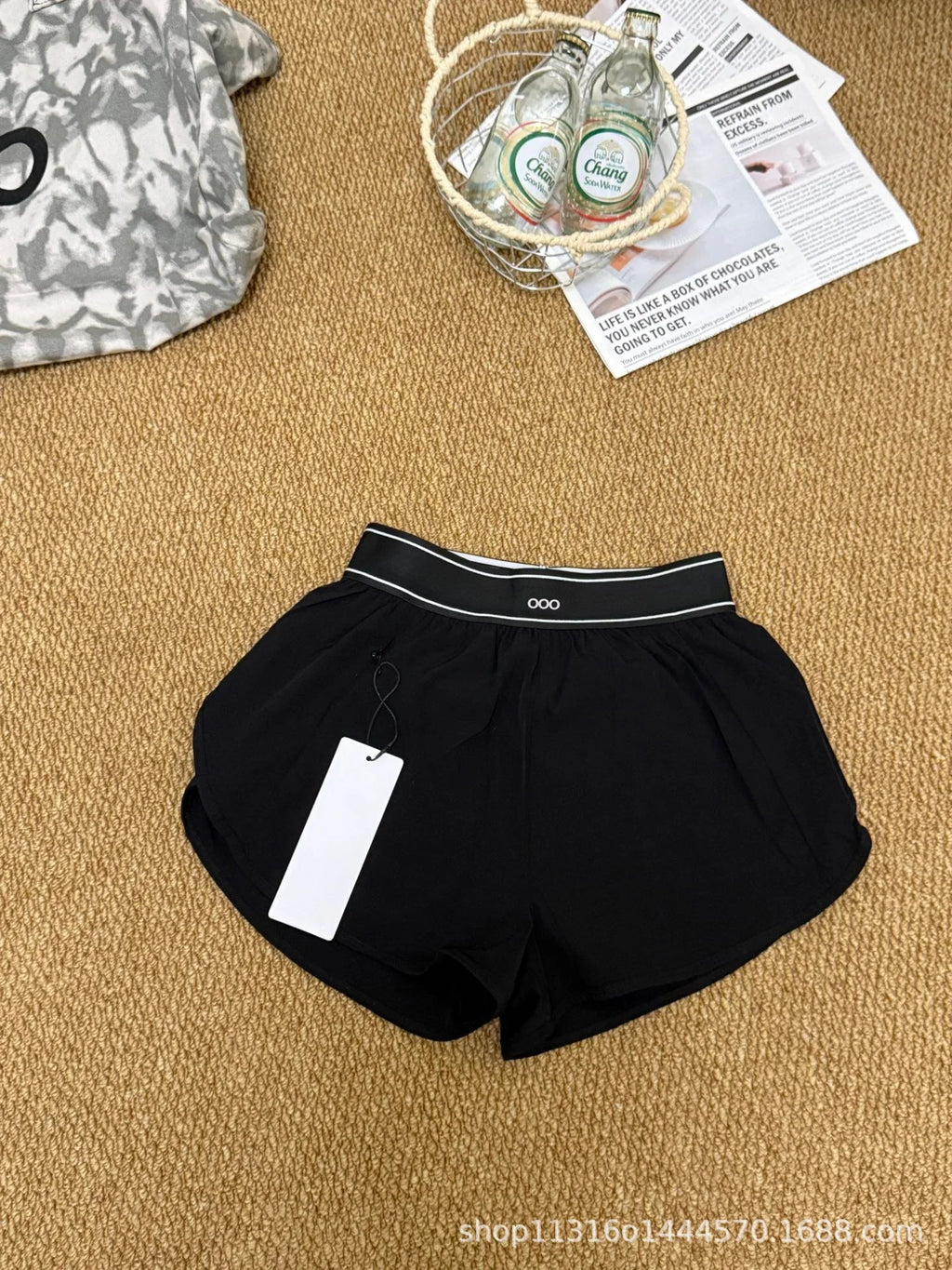 2026 Women's Yoga High Waist Speed Drying Shorts with Lining for Comfortable Fitness and Breathability