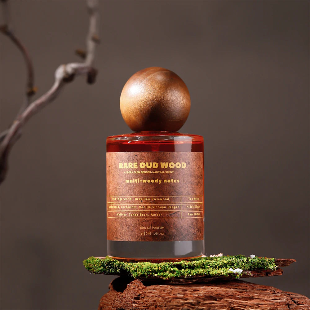 Woody Scent Men's Cedar Sandalwood Perfume Long Lasting EDP 50ml for Business Daily Dating Natural Wood Aroma Fragrance Parfum