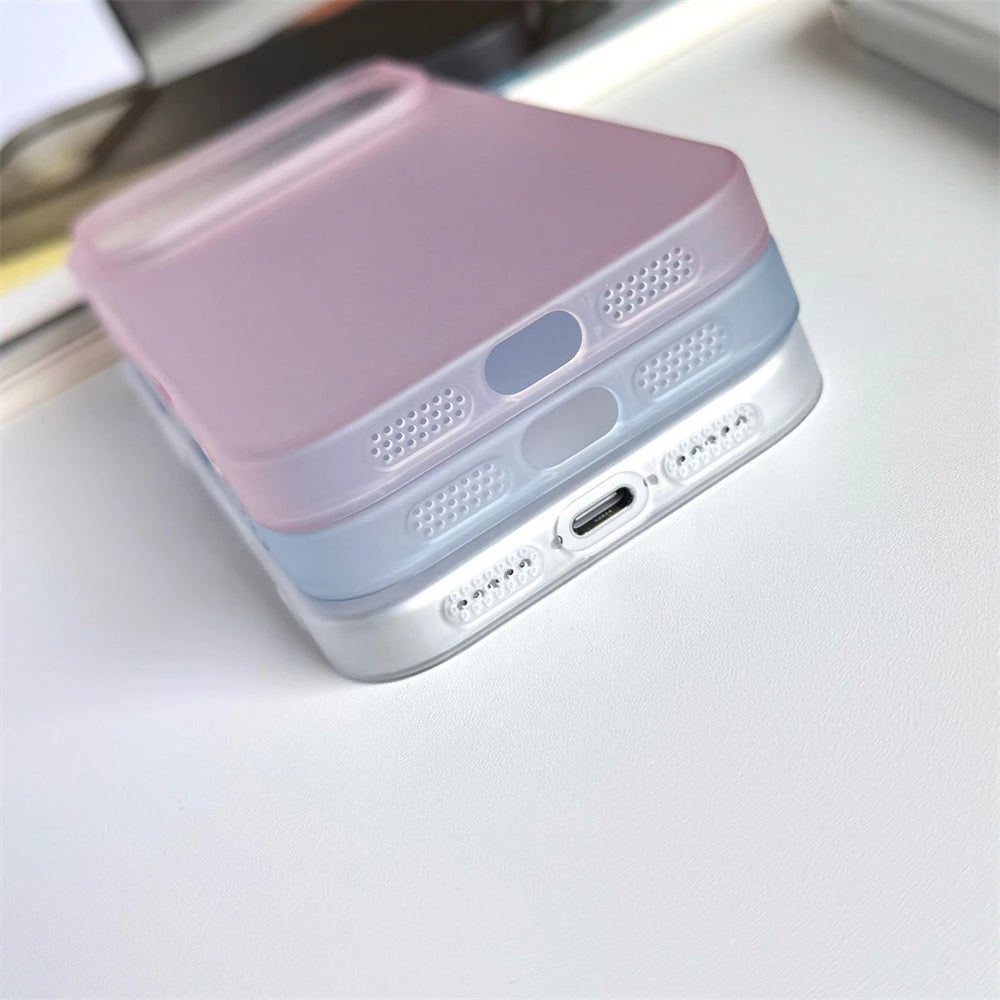Ultra Thin Matte Translucent Frosted Hard PC Case For iPhone 18 17 Pro Max Air 16 15 14 Plus 13 12 Solid Color Slim Simple Cover