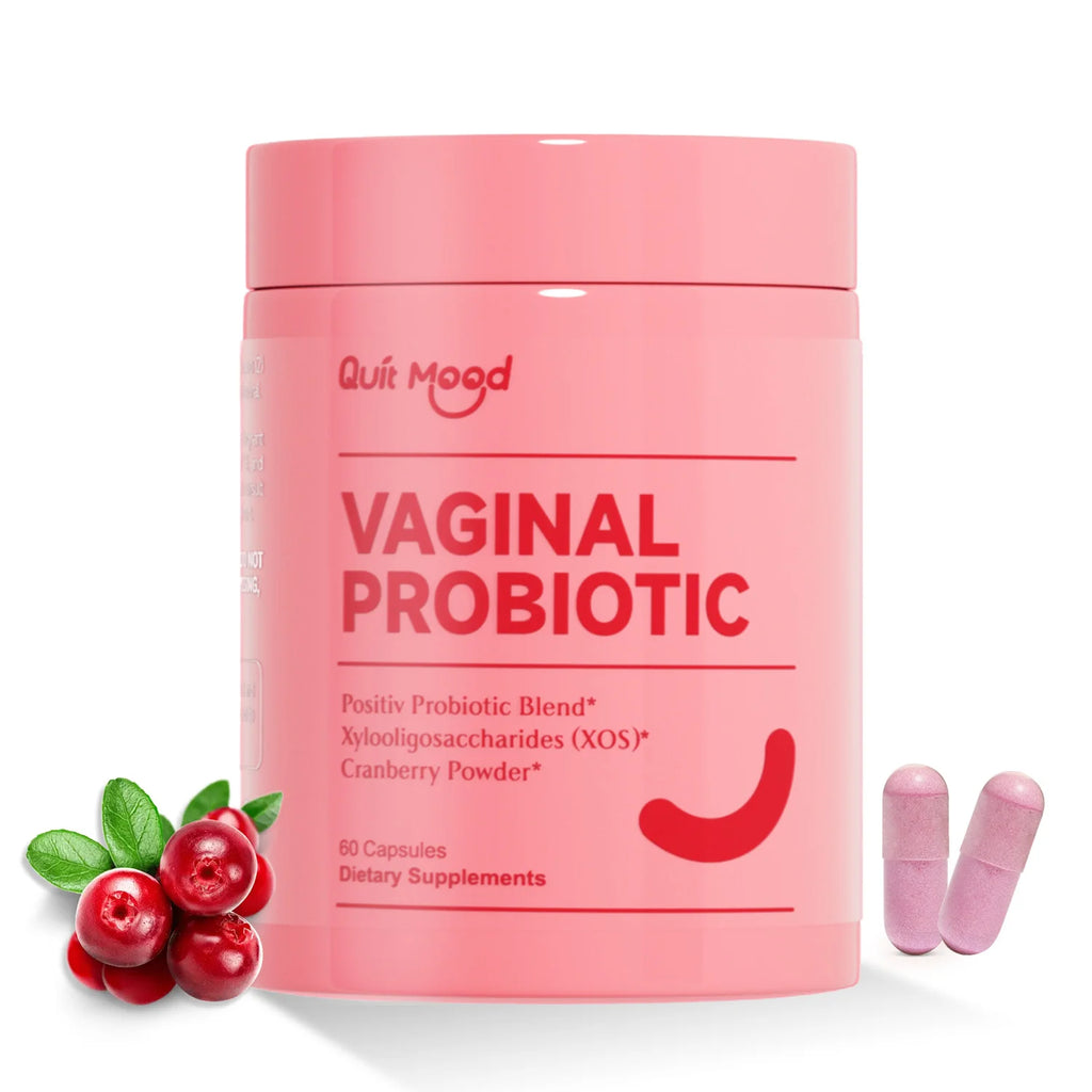 Quitmood Queen's Female-Focused Once-daily Women's Complete V- Probiotics for Women - PH Balance, Odor Control, Yeast & Flora