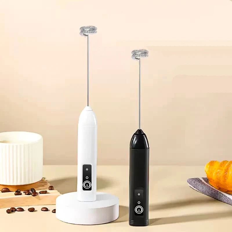 Wireless Electric Milk Frother Handheld Egg Beater Foamer Coffee Maker Electric Blender Mixer Mini Portable Blender Kitchen Tool