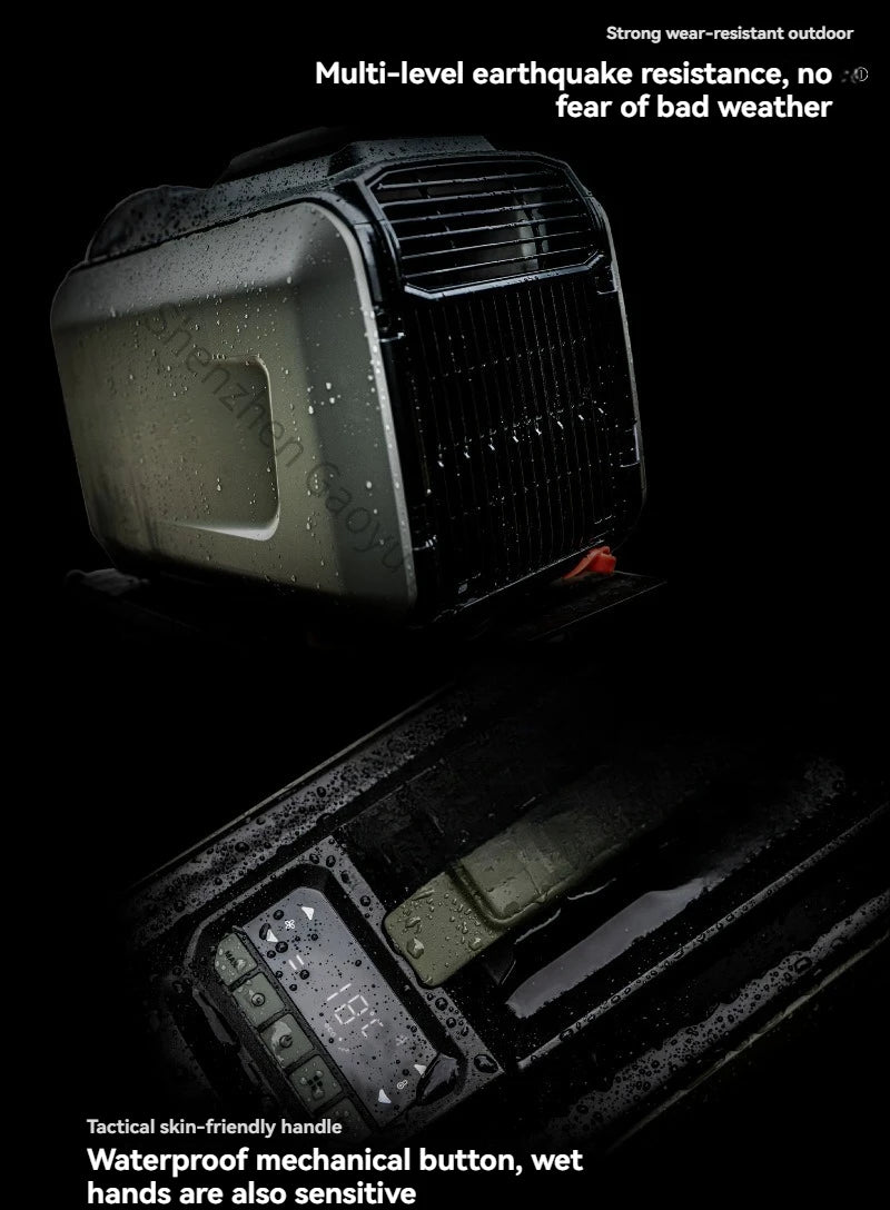 Portable 12V/24V Air Conditioner for Car Truck RV Camper Outdoor Camping - No Installation, Cooling Only All-in-One