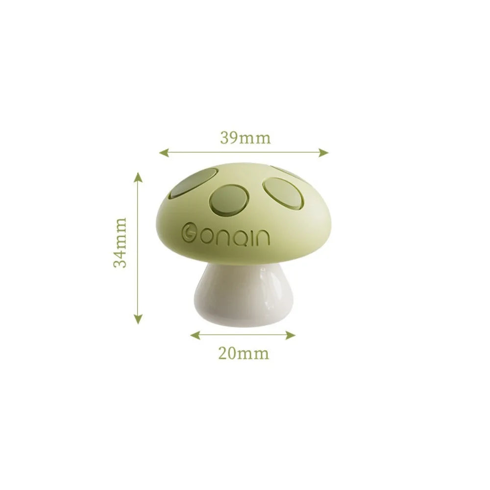 Mushroom Shaped Toilet Press Button Adhesive Creative Toilet Tank Press Button Multifunctional Nail Protector