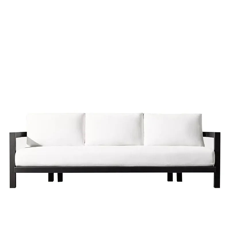 Patio Luxury Aluminum Outdoor Furniture All Weather Leisure Classic Metal Garden Sofa