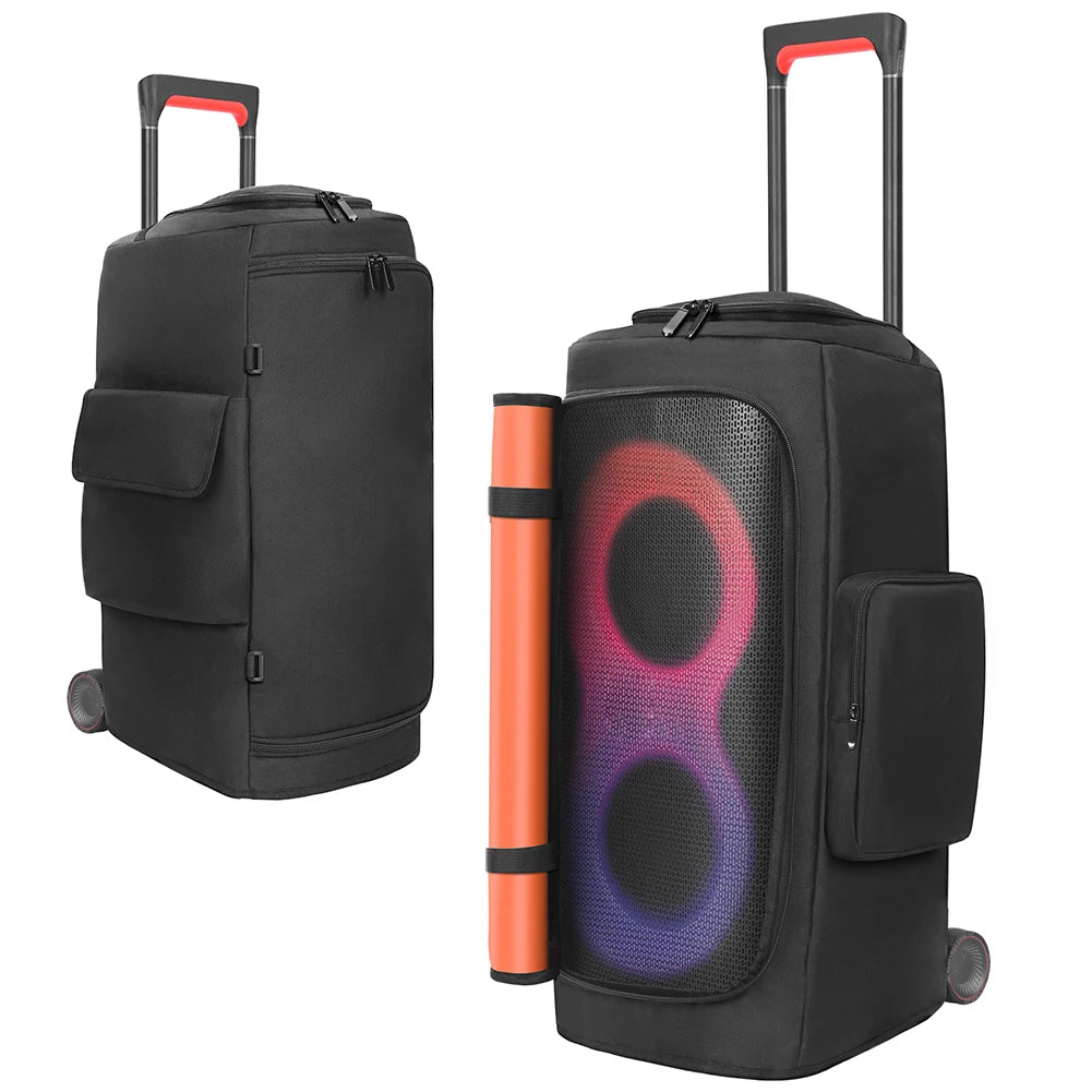 Portable Speaker Dust Case with Mic Pocket For JBL PARTYBOX 310 320 520 710 Speaker Storage Bag Party Speaker Carry Case Cover