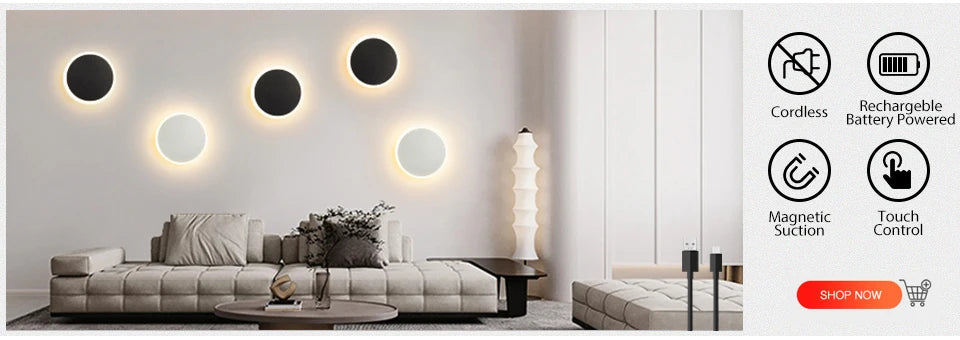 Indoor led wall lamps DC5V USB charge led  wall light bedroom modern wall lamp stair study livingroom sconce
