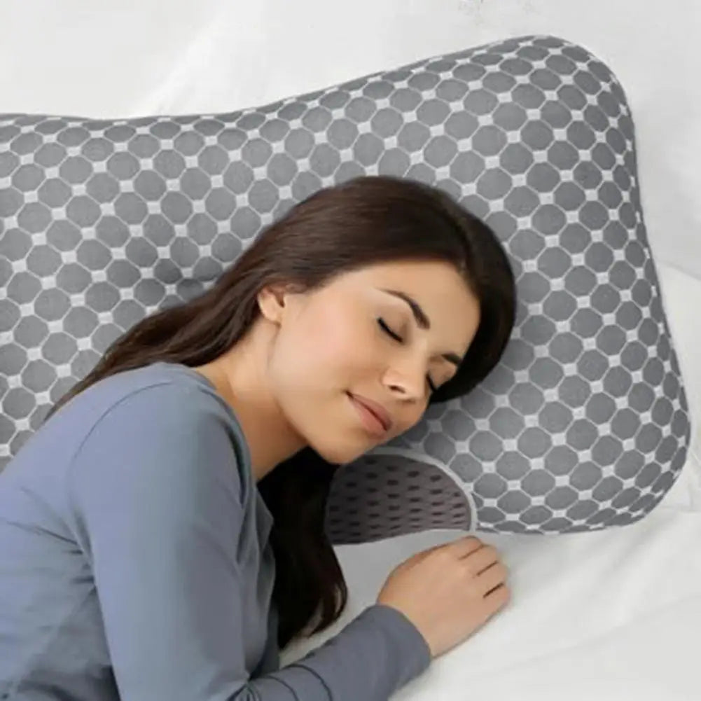 Cooling Pillow Soft Supportive Bed Pillow Neck Pain Relief Side Back Stomach Supportive Sleeping Pillow Spine Alignment Pillows