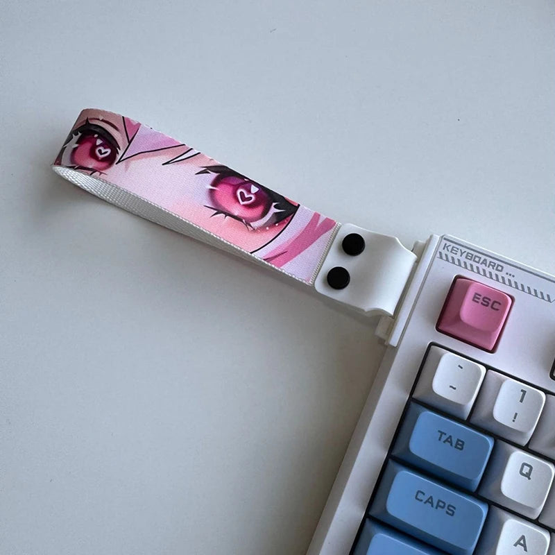 Keyboard Ribbon Mechanical Keyboard Strap Universal Personalized Anime Keyboard Ribbon Keyboard Decor Accessories