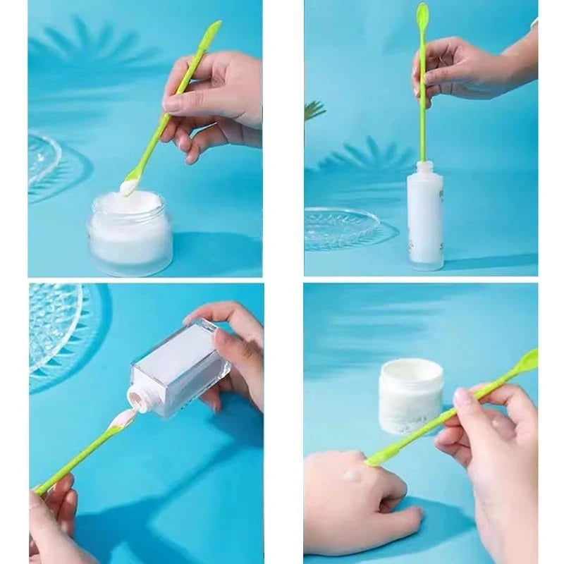 3 Mini Beauty Scrapers, Used for Cosmetics, to Scrape Out the Last Drop of Lotion or Cream from Narrow Bottles and Cans, Small Scrapers