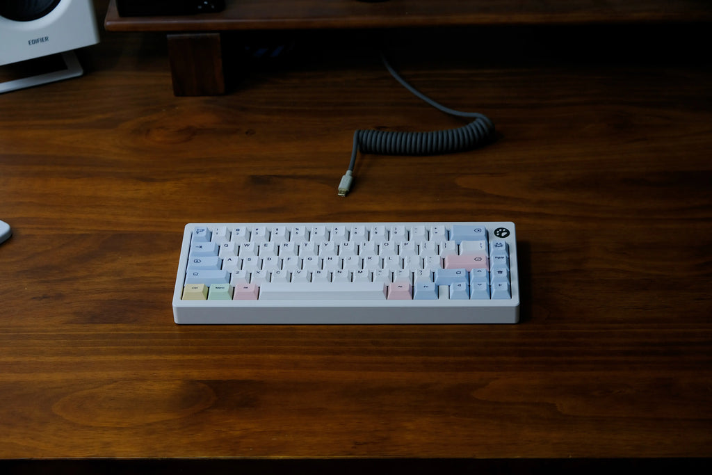 Chalk Keycaps 151 Keys Big Set Cherry Profile JCM Pbt EN/KR Split Alice 7u Space Bars For Mechanical Keyboard HI75 Wooting