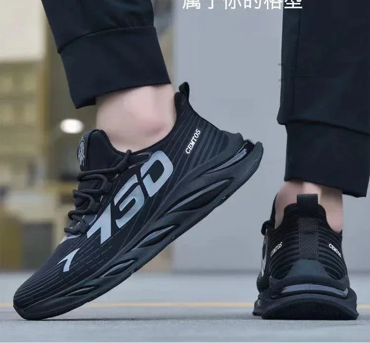 Autumn Lightweight Anti-odor Men's Shoes Breathable Mesh Sneakers Comfortable Fashionable Versatile Shoes Men's Casual Shoes