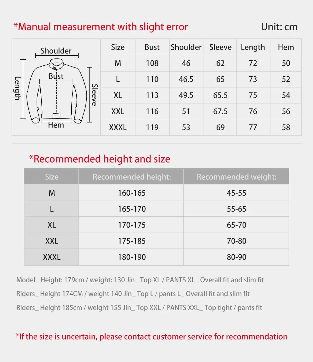 Men's Motorcycle Jacket Outdoor Riding Motorbike Jacket Mesh Breathable Anti-Fall Motocross Clothing With 5pcs Protector