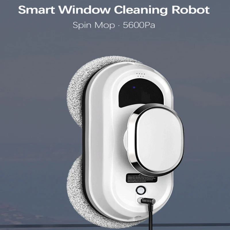 Window Cleaning Robot White Home Automatic No Spray and Water Spray Intelligent Wipe High-rise Large Area Window Clean
