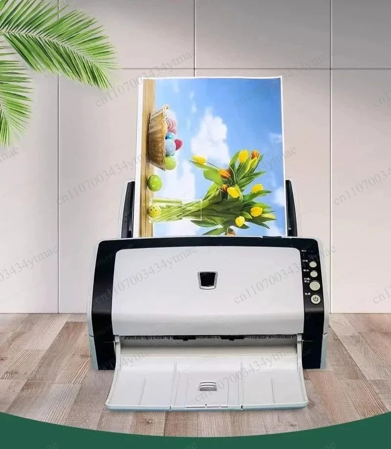 FI6130 High‑Speed Automatic Duplex Color Scanner, Professional Auto‑feed Office Document Scanning Equipment