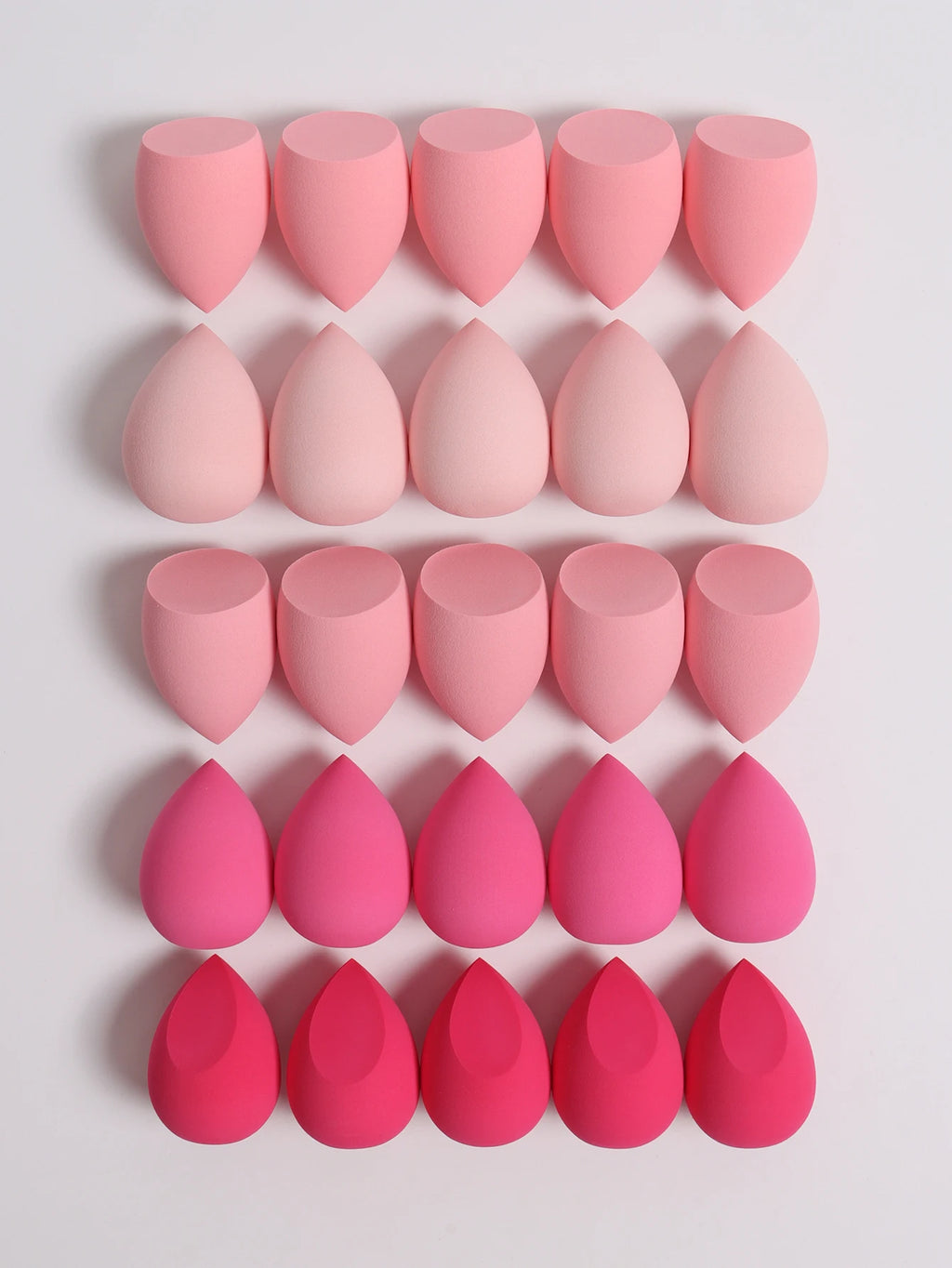 25 Beauty Eggs (Makeup Sponges), Foundation Makeup Mixed Beauty Sponges, Flawless Application for Liquid, Cream and Powder, Multi-Color Makeup