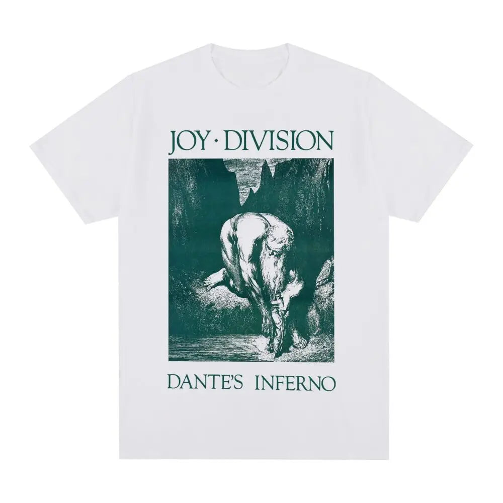 JOY DIVISION Vintage T-shirt Post Punk Unknown Pleasure British band Music Cotton Men T shirt New Tee Tshirt Womens Tops