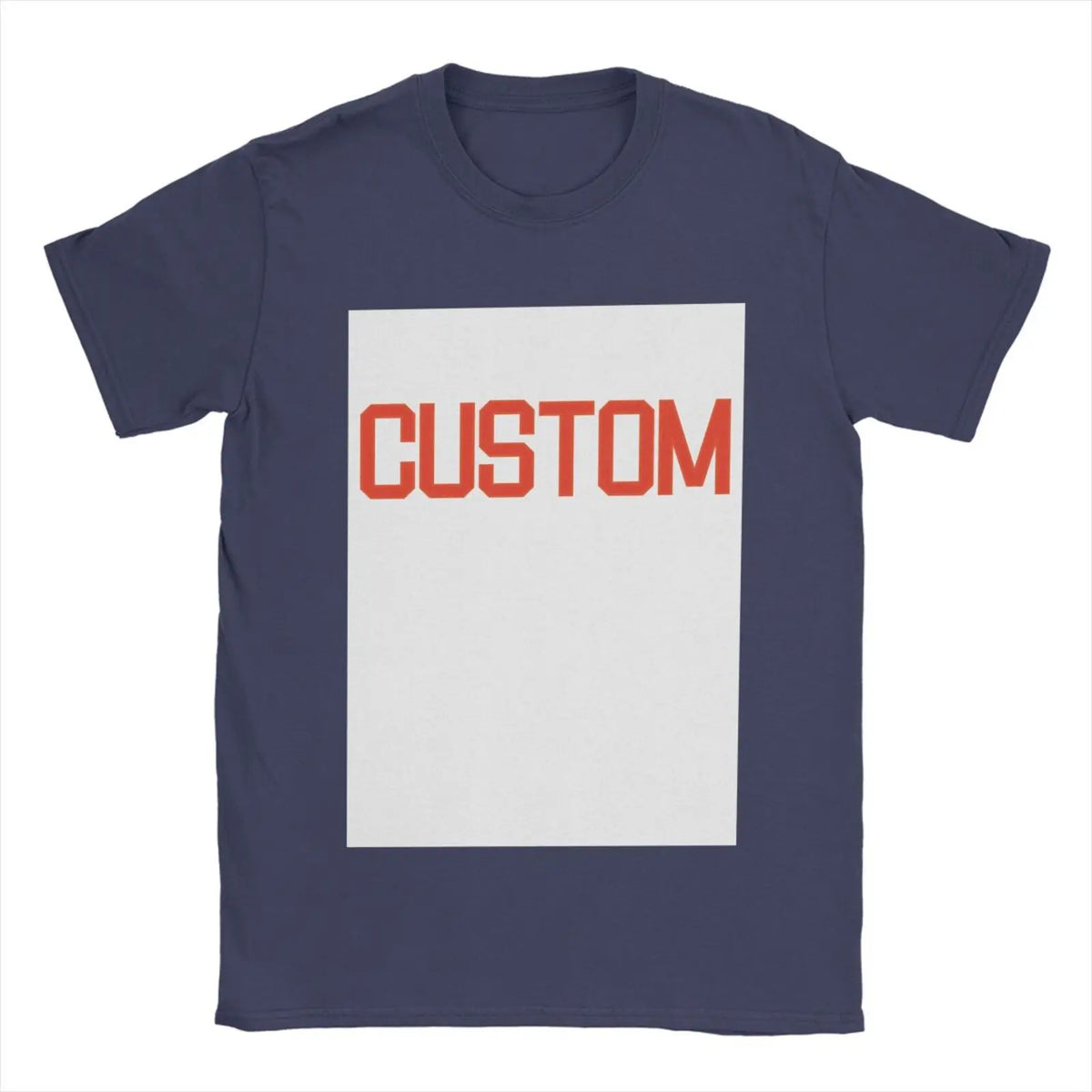 Premium Customized T Shirt Logo Picture Printing 100% Cotton Custom Brand T-Shirt Short Sleeved Print Your Own Design O Neck Tee
