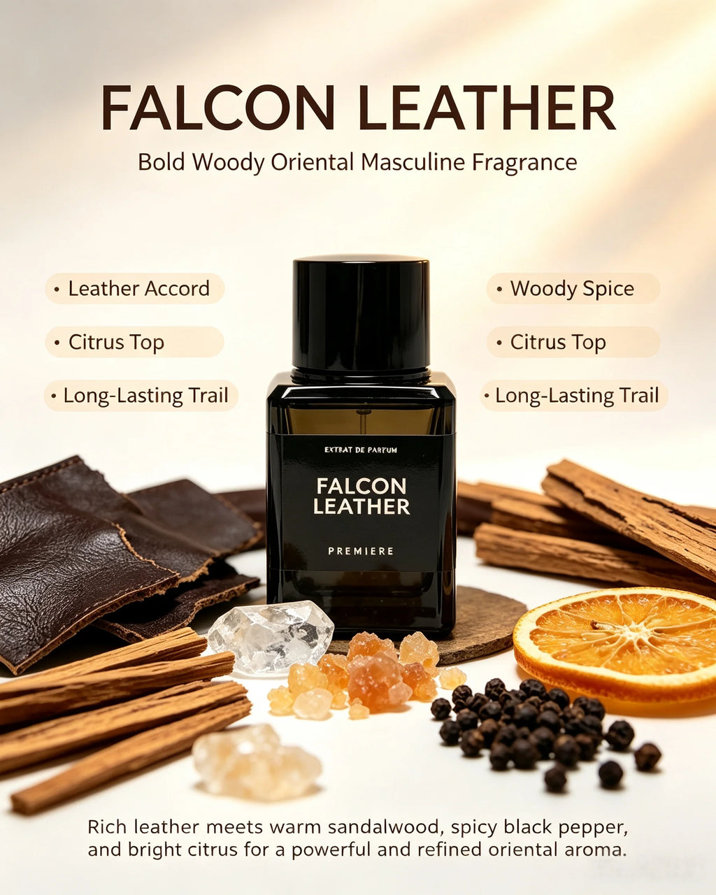 Premium Unisex Eau de Parfum | Timeless Long-Lasting Scent, Refined Fruity Floral Woody Fragrance for Him & Her