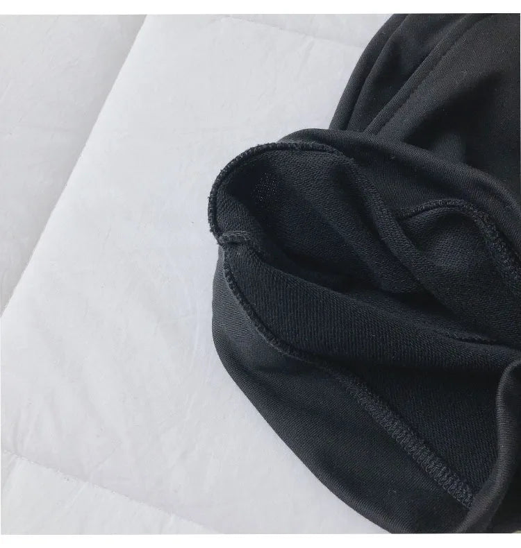 New Women High-Waist Wide-Leg Pants Couple's Sports Shorts Student Loose Home Pants Girls Casual Running Shorts Sexy high-waist