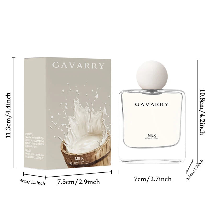 50ml Chocolate Milk Perfume Unisex Brand Vanilla Musk Gourmet Scent Rich Fresh Natural Floral Lasting Delicate Body Fragrance