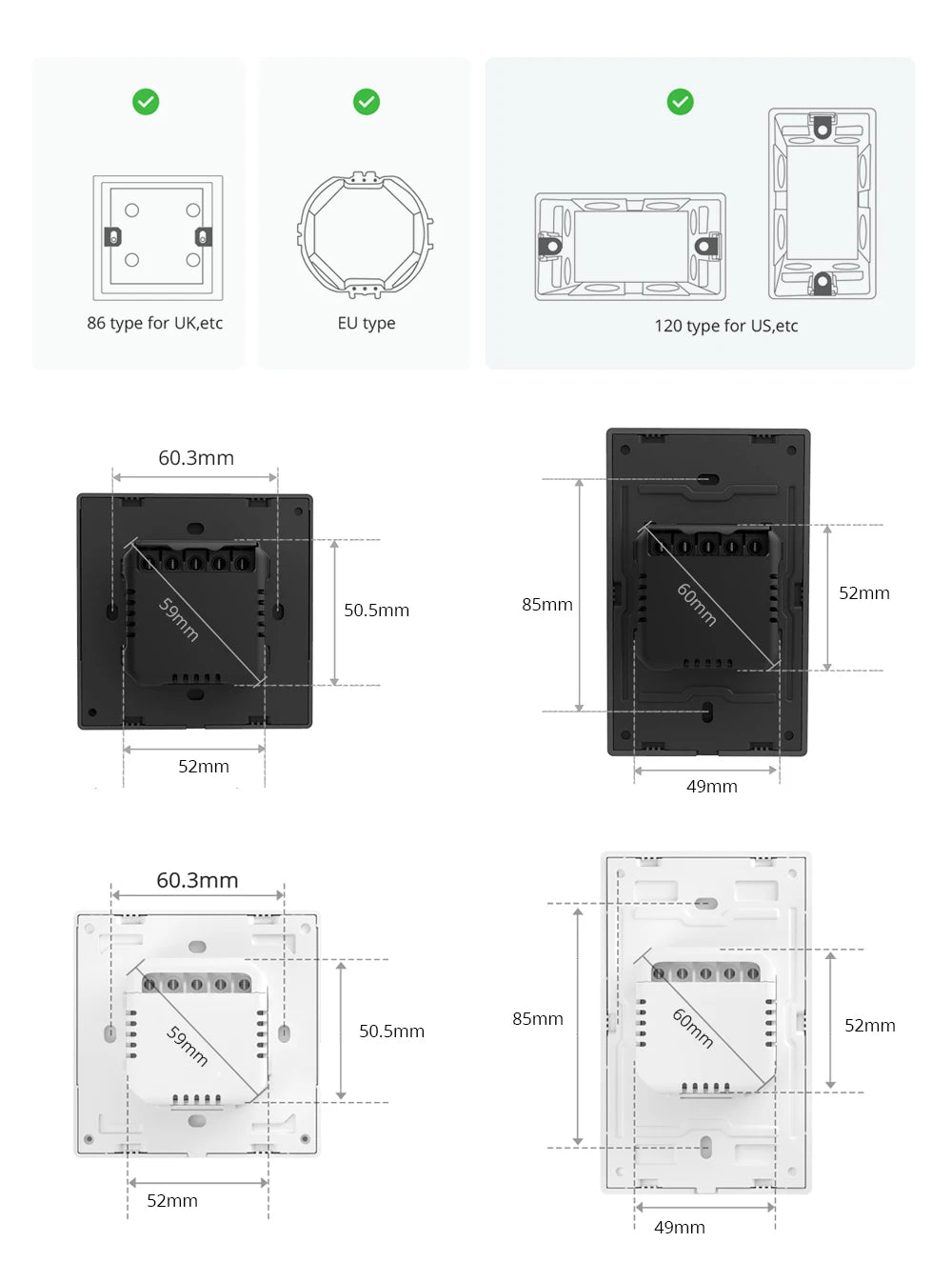 SONOFF NSPanel Smart Scene Wall Switch EU/US Integrated HMI Panel Home Automation Thermostat Smart HomeWorks with Alexa Alice