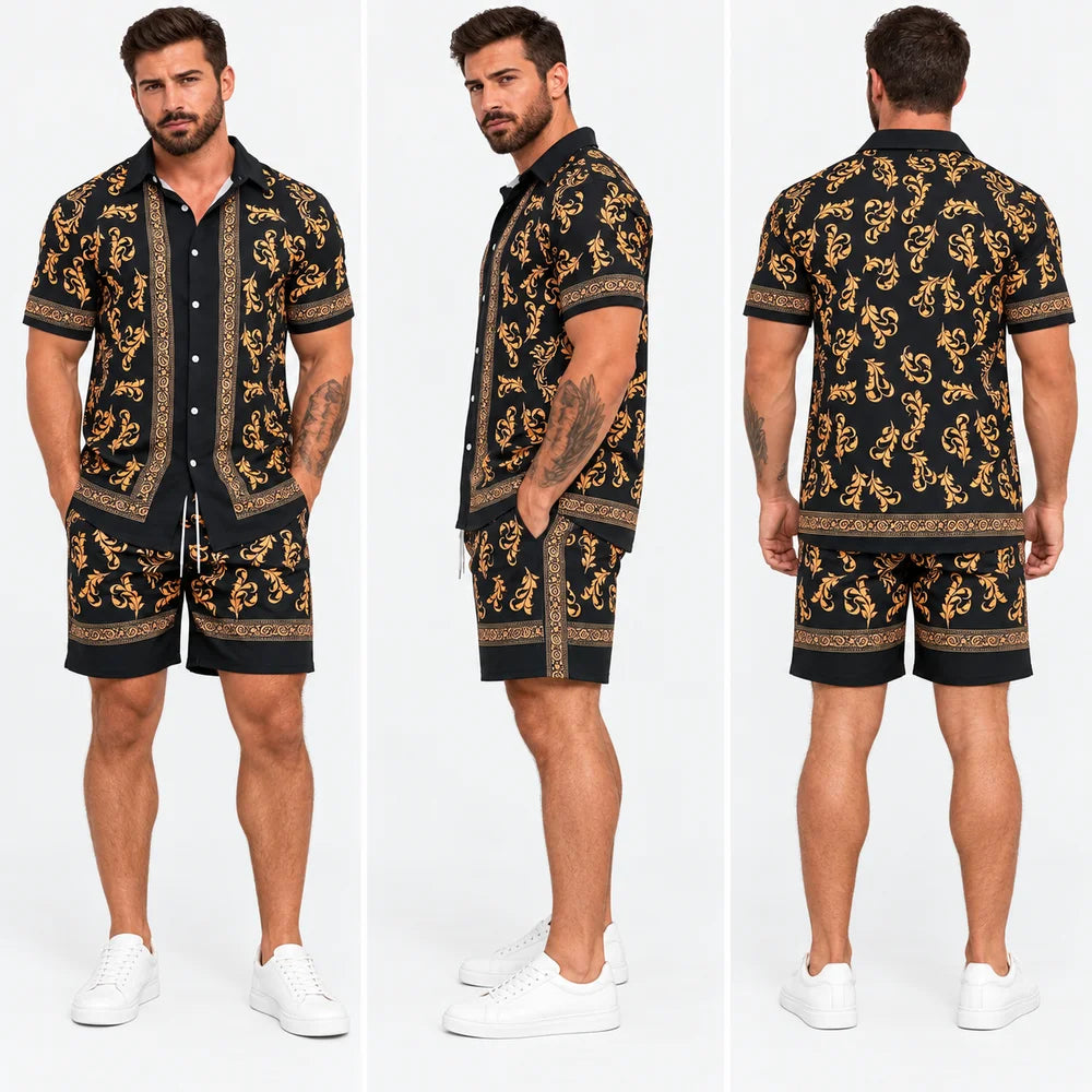 Unisex Casual Style Regular Fit Shorts Graphic Print Hooded Polyester Fabric Everyday Outfit