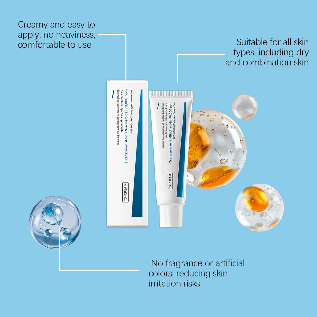 Powerful Spot-Removing Whiten Cream Improve Dull Uneven Skin Tone Fade Skin Blemish Nourishing Facial Gentle Daily Skincare