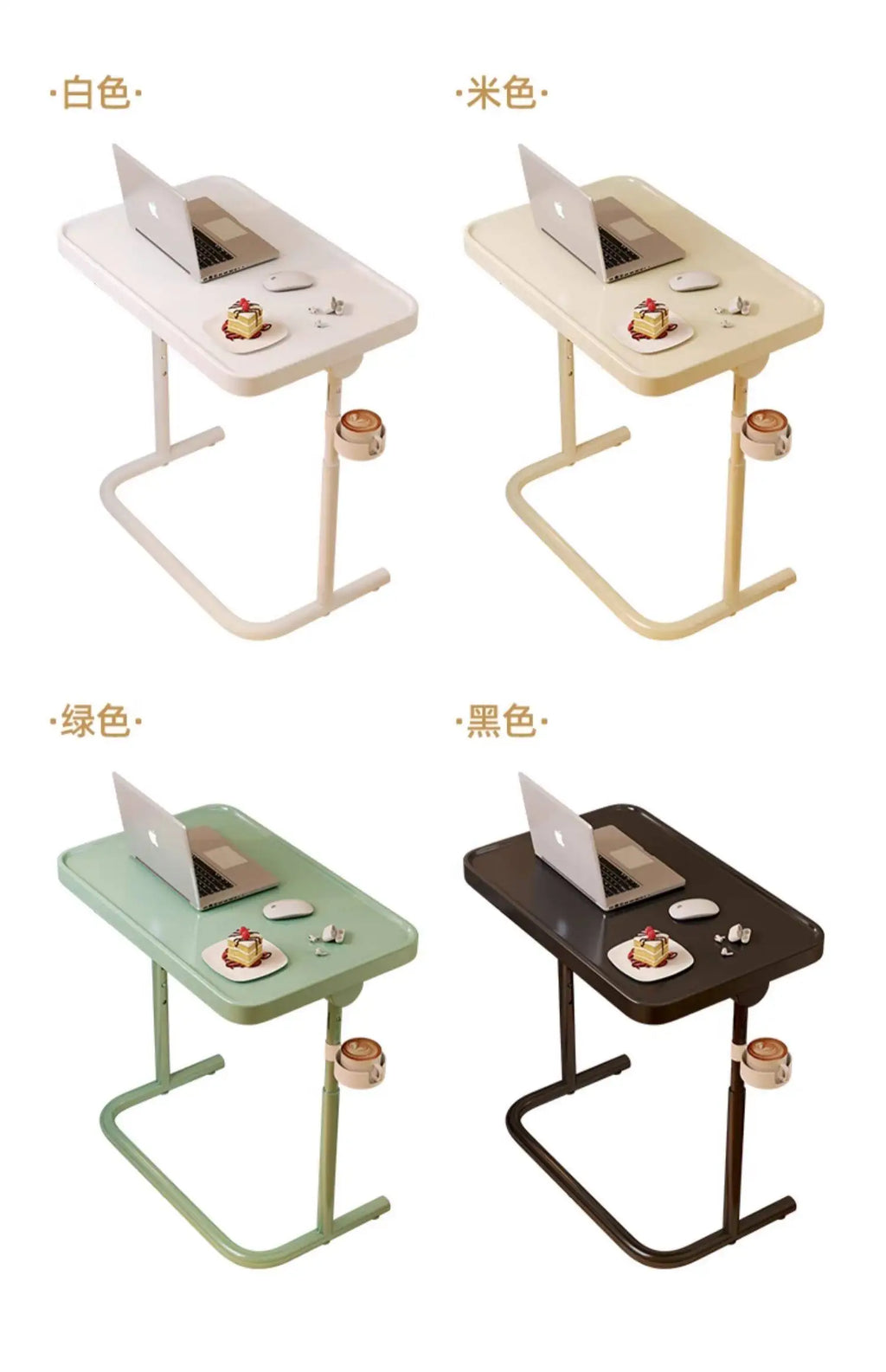 Mobile Modern Table Adjustable Workstations Side Small Coffee Table Apartment Occasional Mesa Centro Elevable Home Furniture