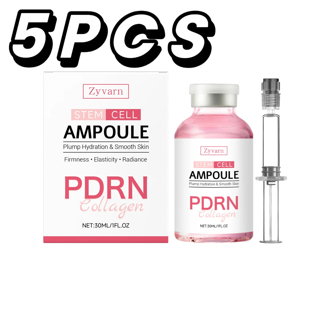 PDRN Salmon DNA Ampoule Serum Hydrolyzed Collagen Stem Cell Skin Booster Plumping Anti Wrinkle Glass Skin Repair Serum