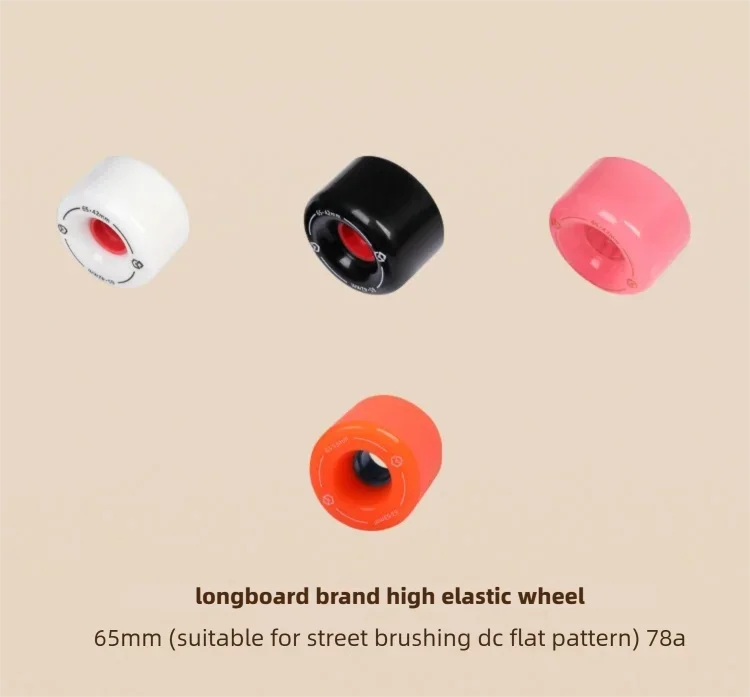 Longboard Skateboard Professional Dancing Board Complete Set for Girls Women Beginners Kids Adult Smooth Silent Wheels Street Cr