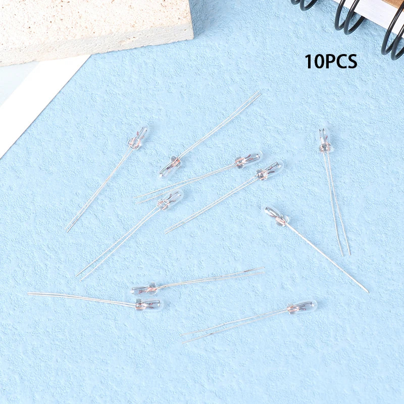 10 Pcs Car Dashboard Lights | Car Instrument Lamp T3 Led Dash Light Bulbs | 12 Volt LED Car Light Lamp Dash Bulbs