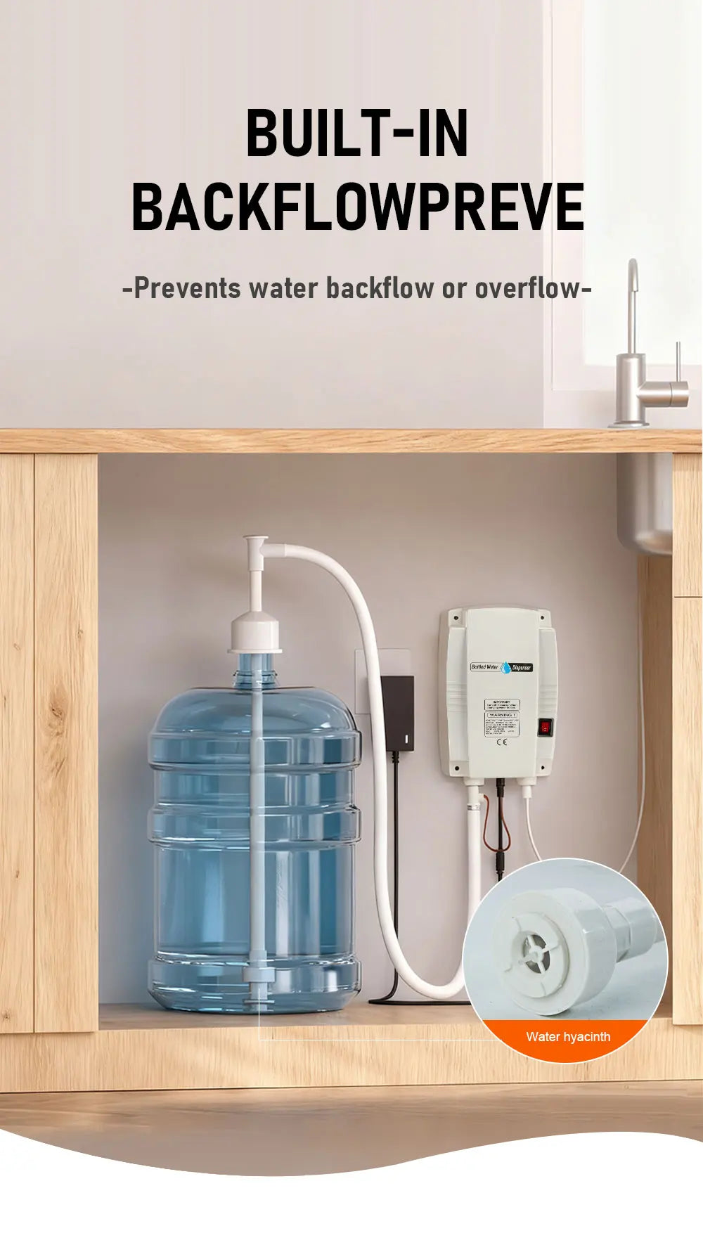 Electric Bottled Water Dispenser Pump Automatic Water Pump System Water Bottle Pump Water Jug Pump Dispenser for Coffee Machine